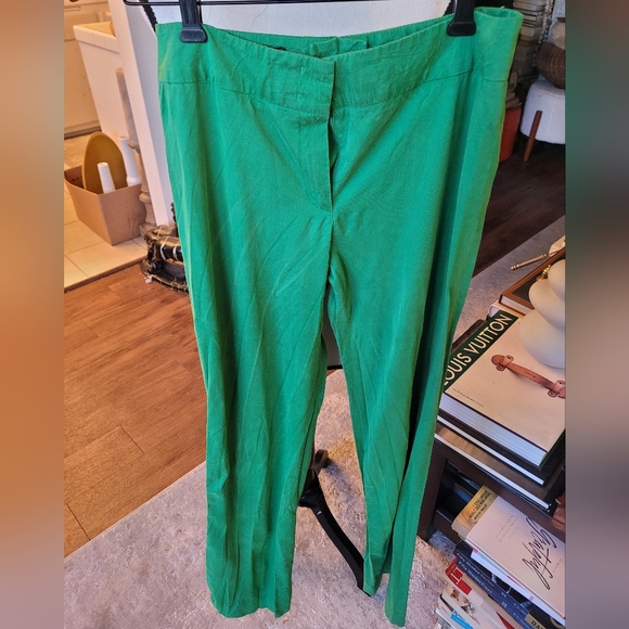 Escada Vibrant Green Women's Trousers